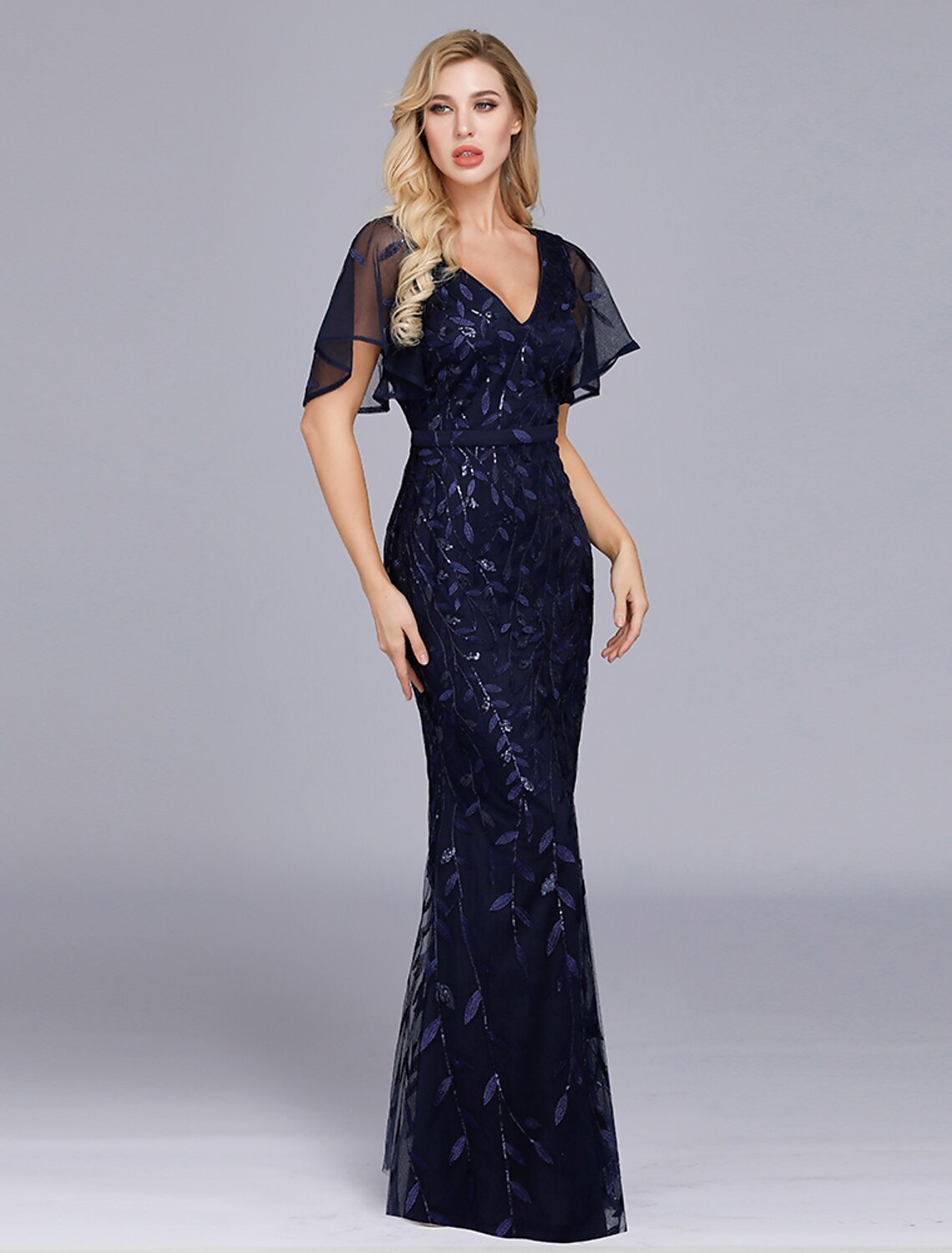 Mermaid / Trumpet Evening Gown Empire Dress Party Wear Formal Evening