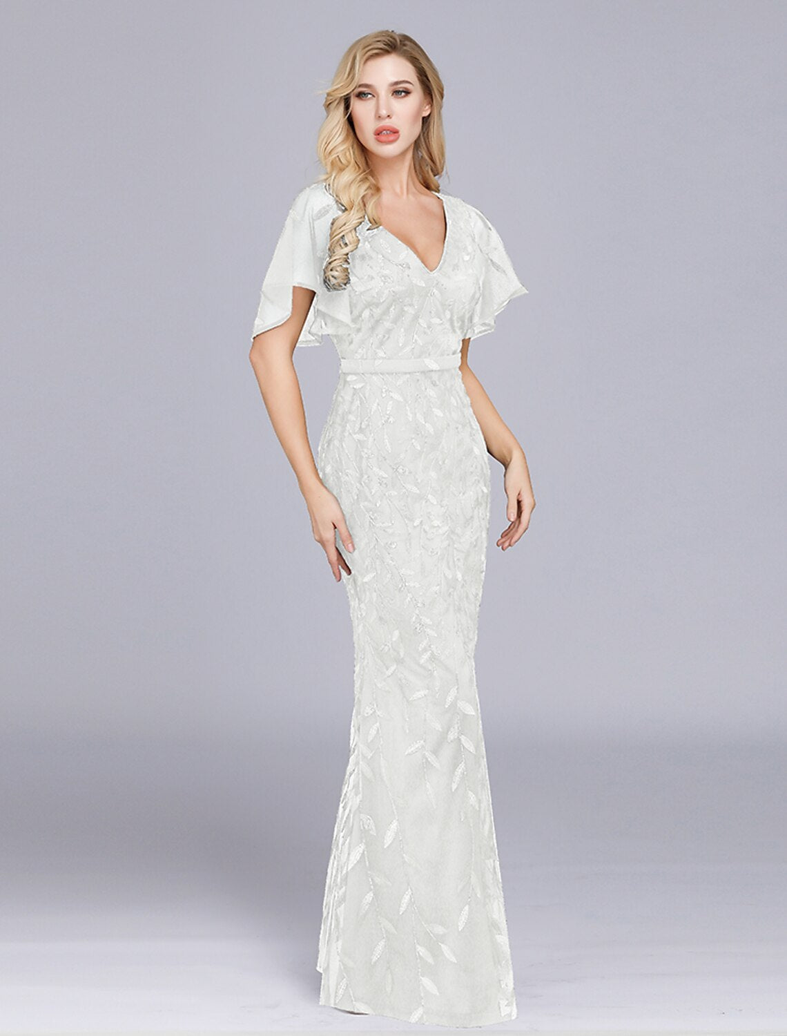 Mermaid / Trumpet Evening Gown Empire Dress Party Wear Formal Evening