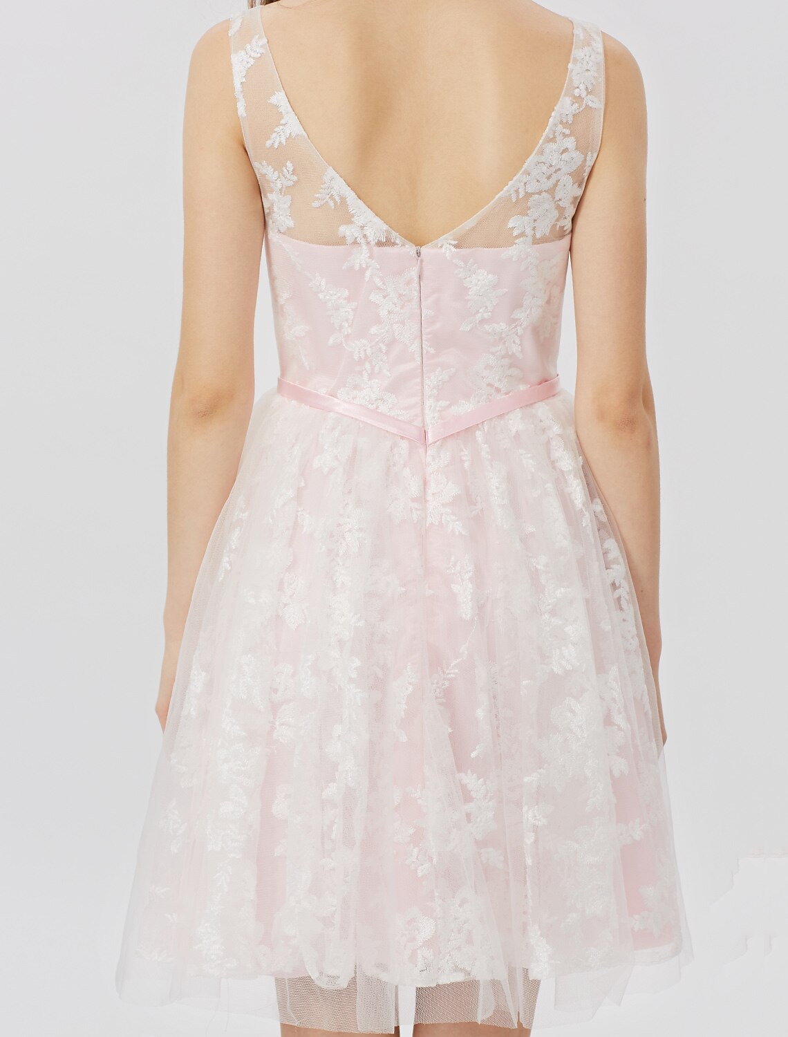 Ball Gown Open Back Cute Cocktail Party Formal Evening Dress