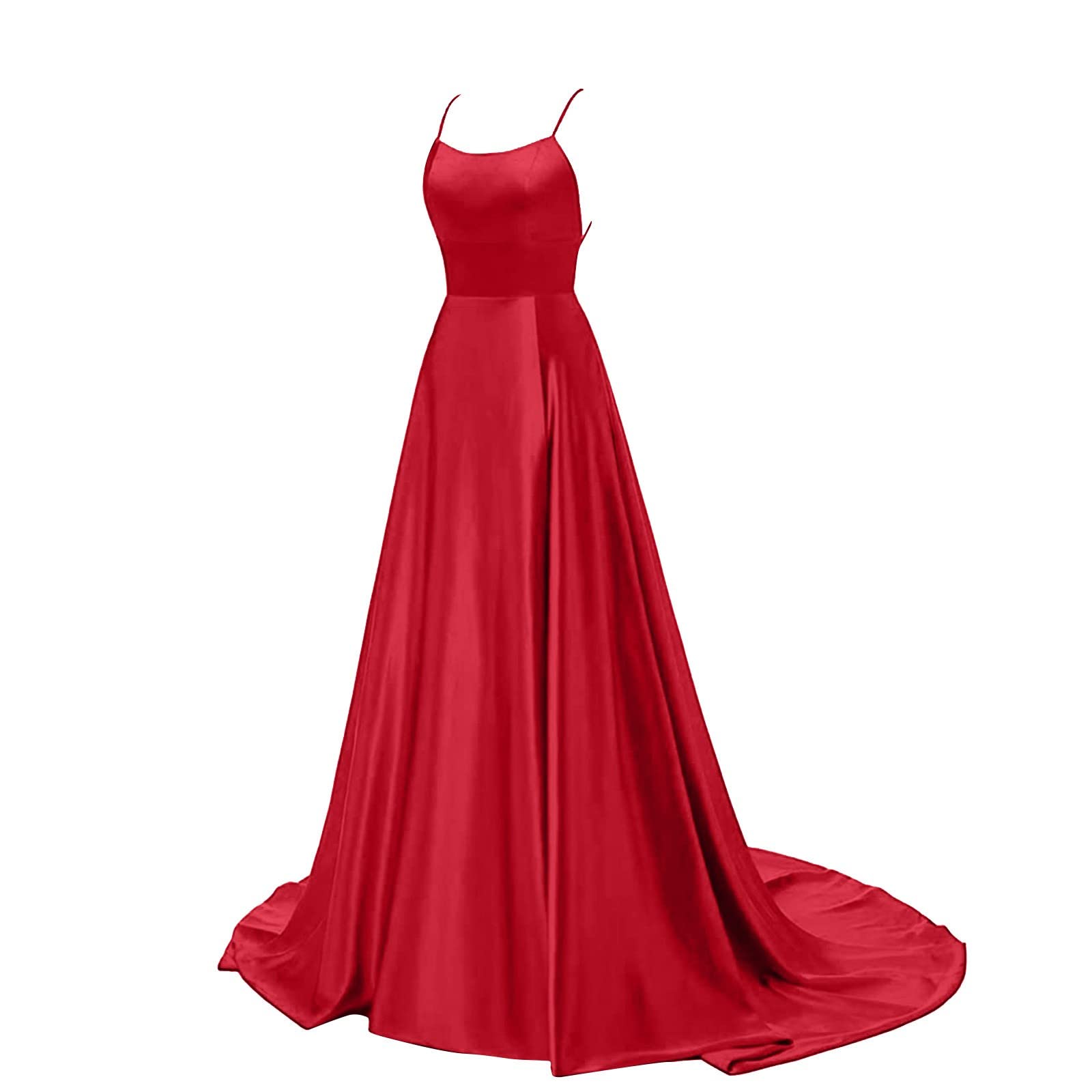 Buyishang Prom Dresses for Women 2025 Winter Party Off The Shoulder Maxi Dress Slip Satin Modest Dresses  Evening Gowns