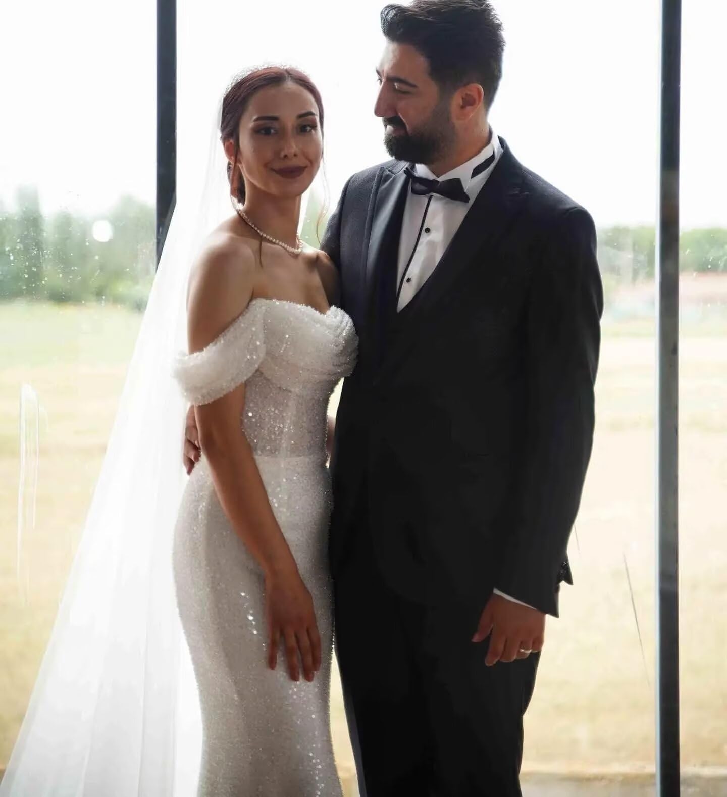 Buyishang Mermaid Sequin Prom Dresses for Women Long Sparkly Off Shoulder Ruched Formal Evening Dress prom shop dresses