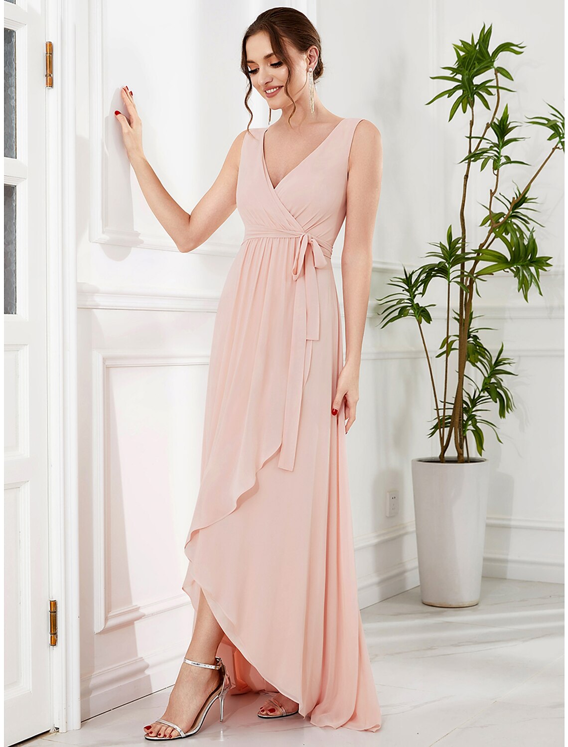 A-Line Wedding Guest Dresses Elegant Dress Party Wear Wedding Party