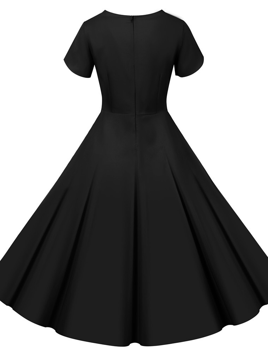 Costume A-Line Dress Tea Dress Rockabilly Audrey Hepburn Women's Adults' Cosplay Costume Halloween Party / Evening Homecoming Dress