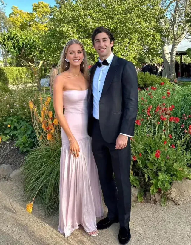 Buyishang Beautiful Mermaid Strapless Neckline Pink Long Chiffon Party Dresses Prom Dress