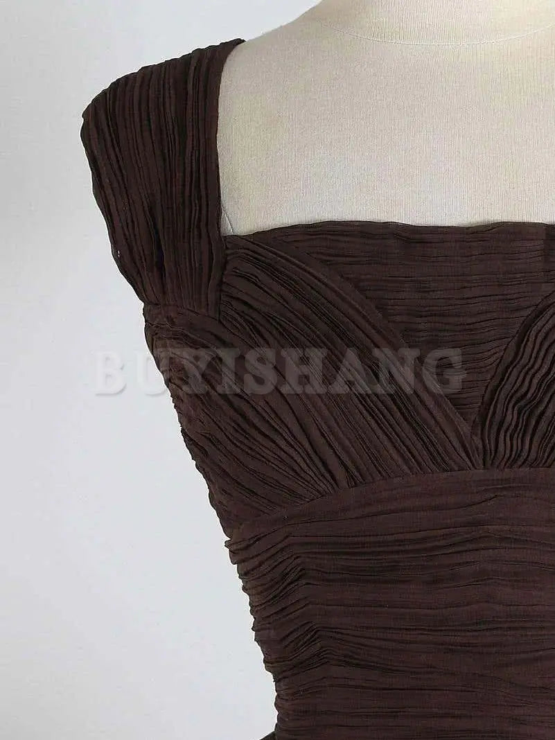 Buyishang Brown A-Line Short Prom Dresses Brown Short Formal Dress prom dresses shops