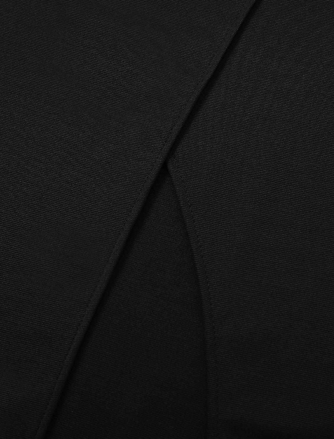 Women‘s Party Dress Black Dress Formal Dress Formal Evening Party Graduation Long Dress Maxi Dress Fashion Party V Neck Short Sleeve Patchwork Split