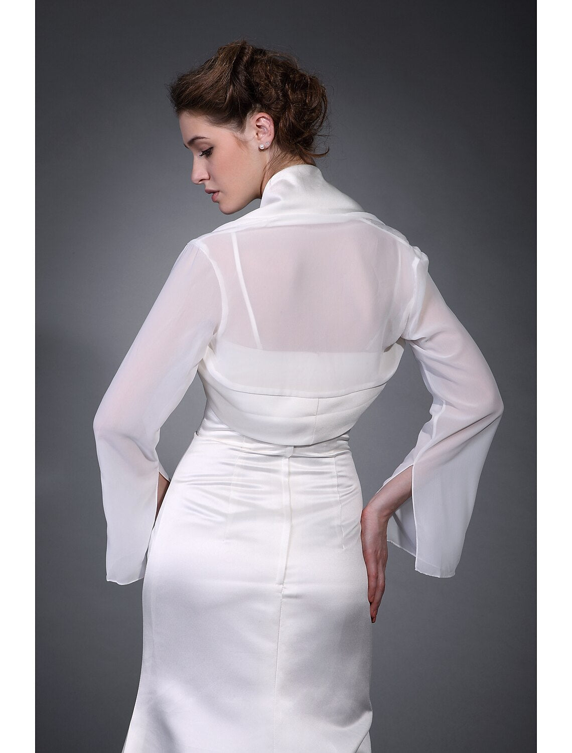 Coats / Jackets Chiffon / Satin Wedding / Party Evening Wedding Wraps With