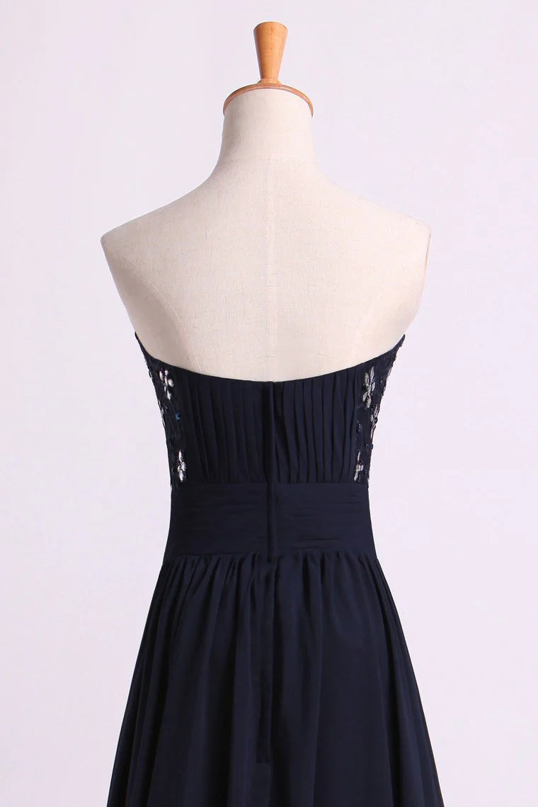 Enchanted Sweetheart Party Dresses A Line Floor Length Chiffon&Lace