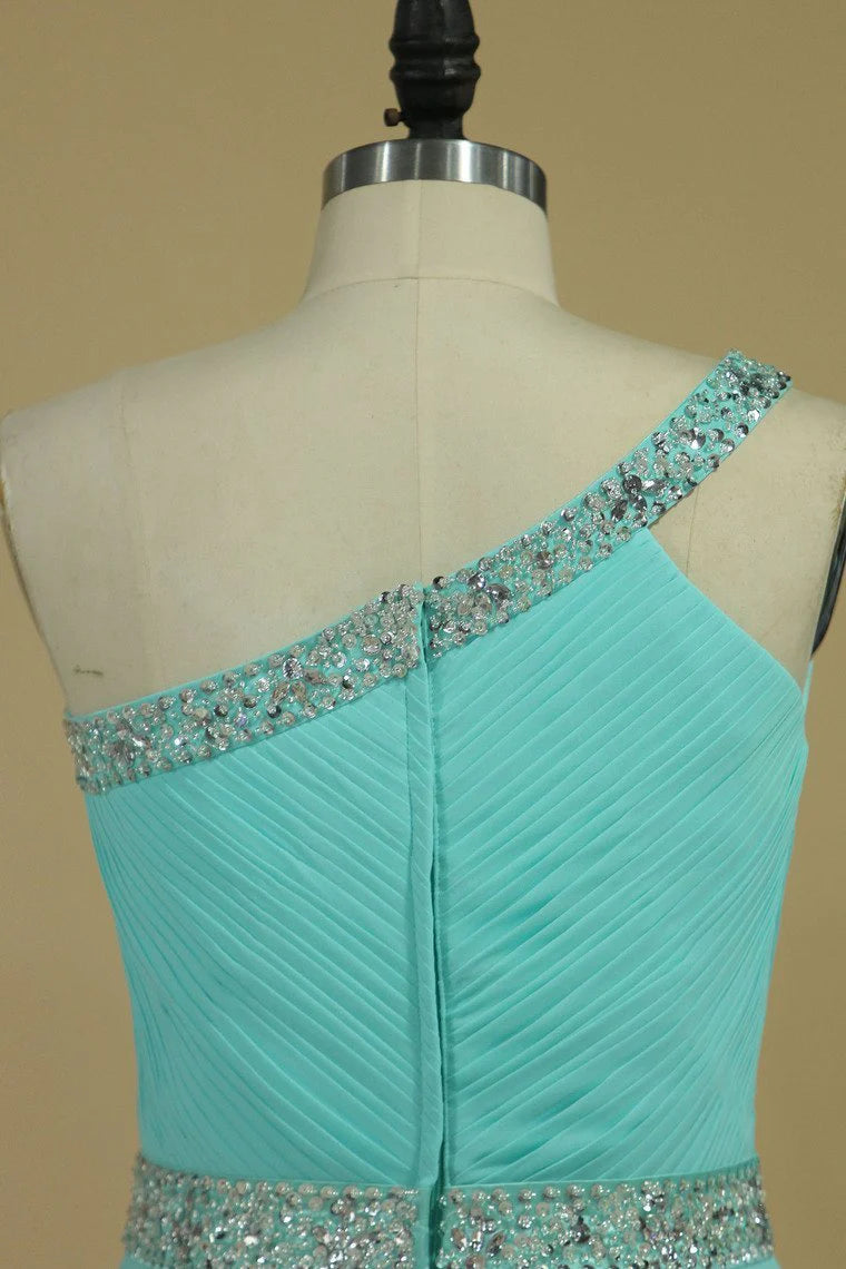 Party Dresses A Line Chiffon With Beading
