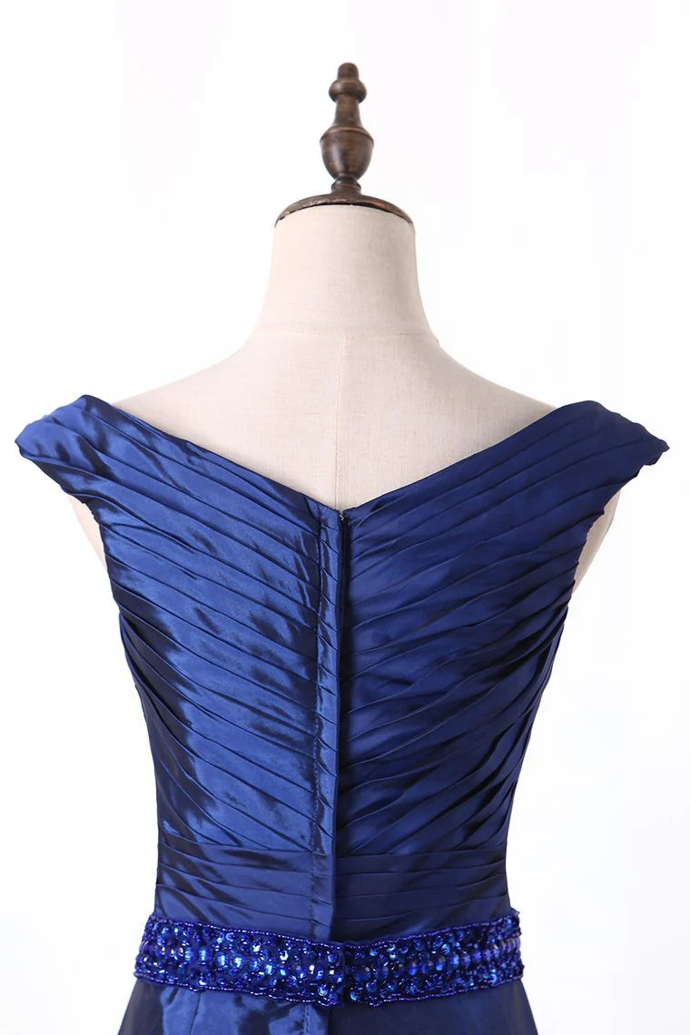 Party Dresses Taffeta Sweep Train Detachable