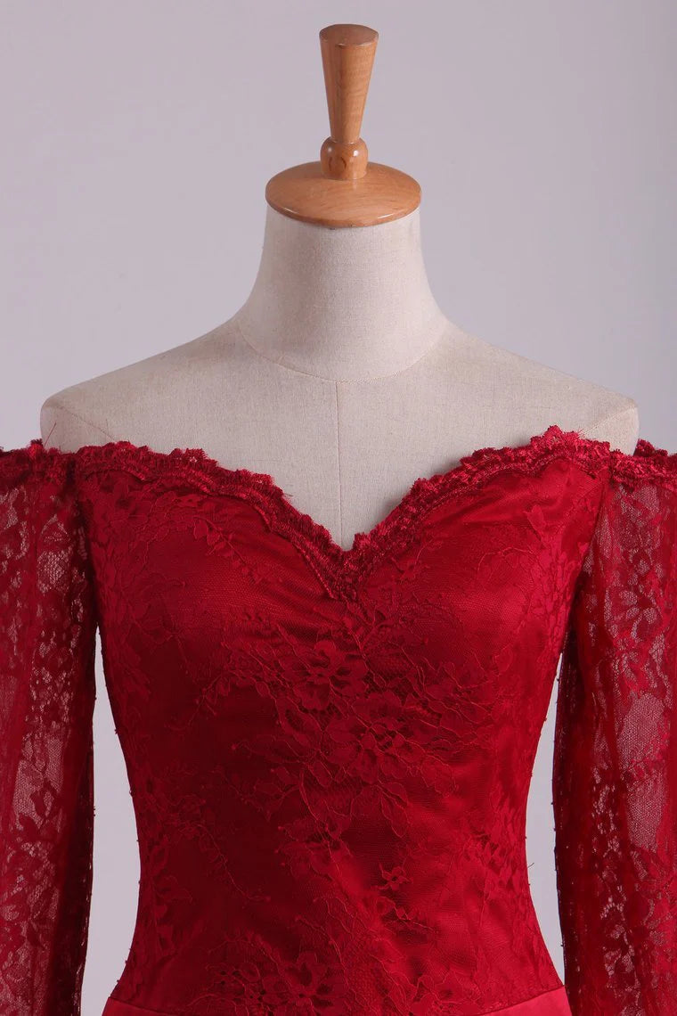 Party Dresses Mermaid/Trumpet Spandex With Applique Sweep Train