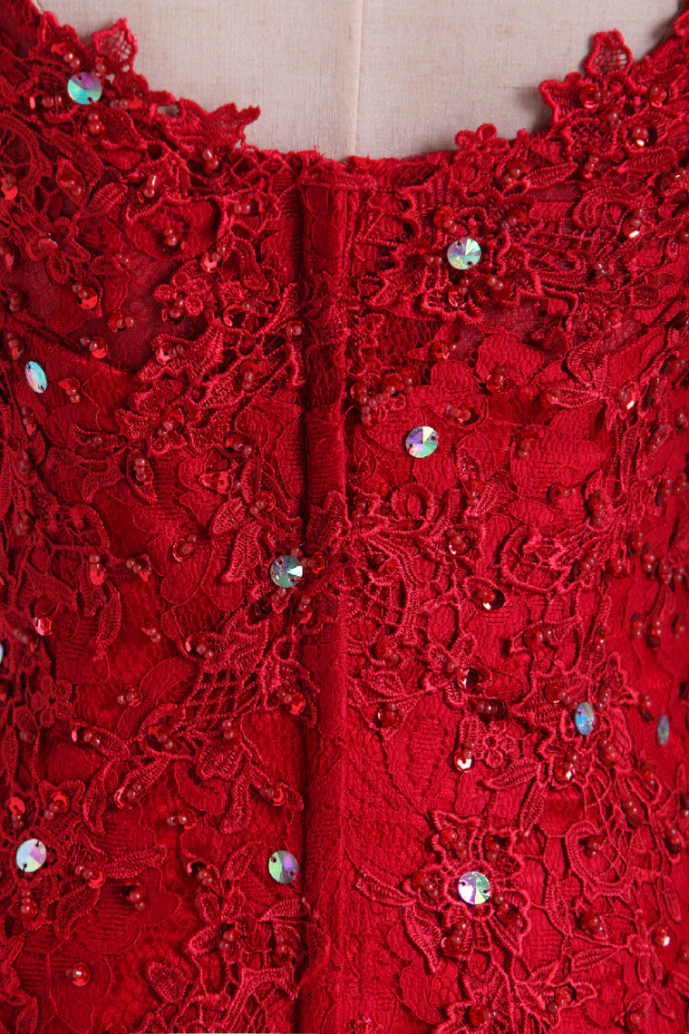 Off The Shoulder Party Dresses Lace With Applique And Beads