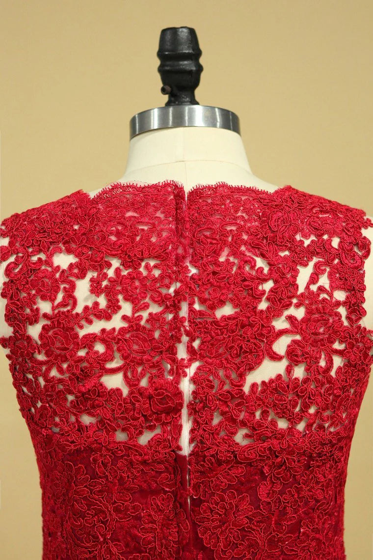 Party Dresses Tulle With Applique Sweep Train