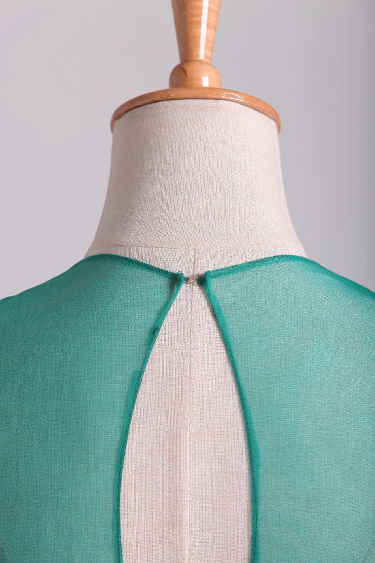 Mermaid Tulle Party Dresses Fully Beaded Bodice Sweep Train