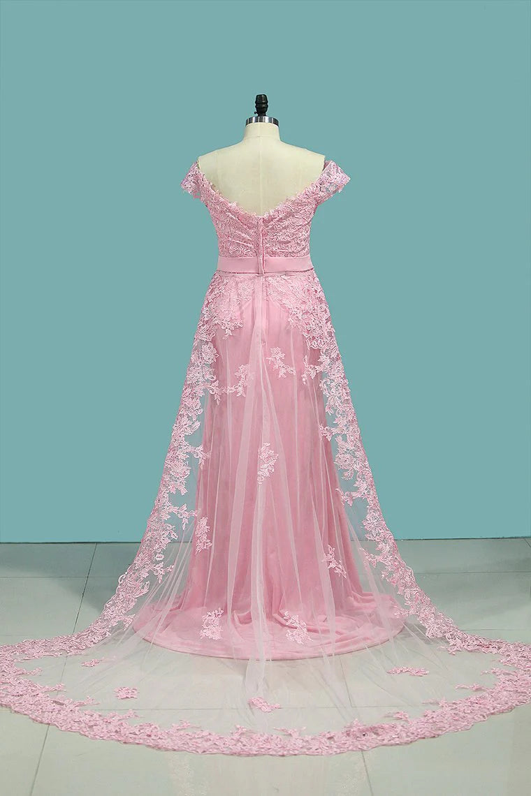 Party Dresses Spandex Zipper Up With Appliques