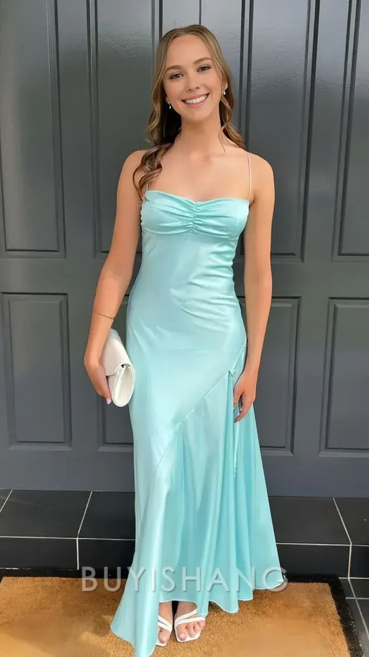 Buyishang Simple Bodycon Evening Party Dress Prom Dresses