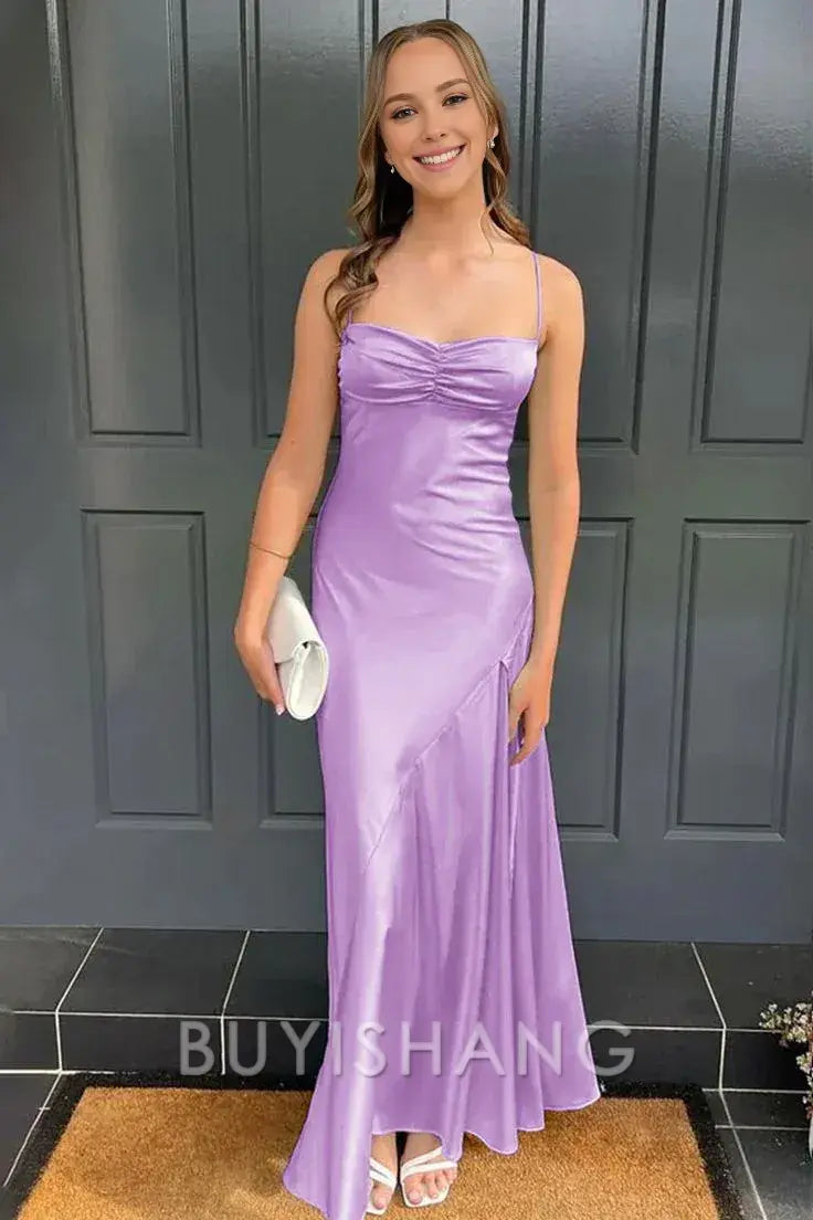 Buyishang Simple Bodycon Evening Party Dress Prom Dresses
