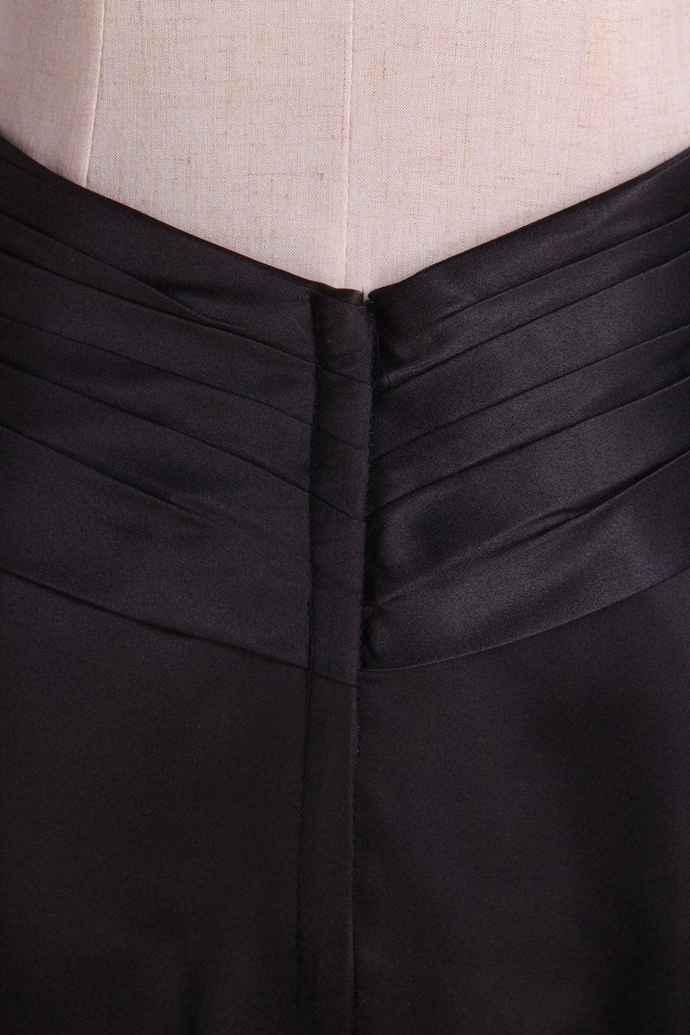 Mermaid Party Dresses Ruched Bodice Open Back Floor Length