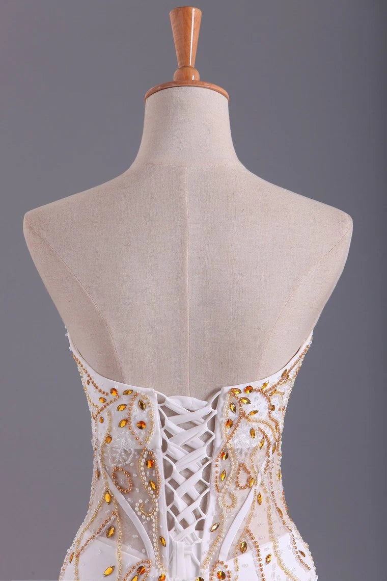 Party Dresses A Line Chiffon With Beading Floor Length