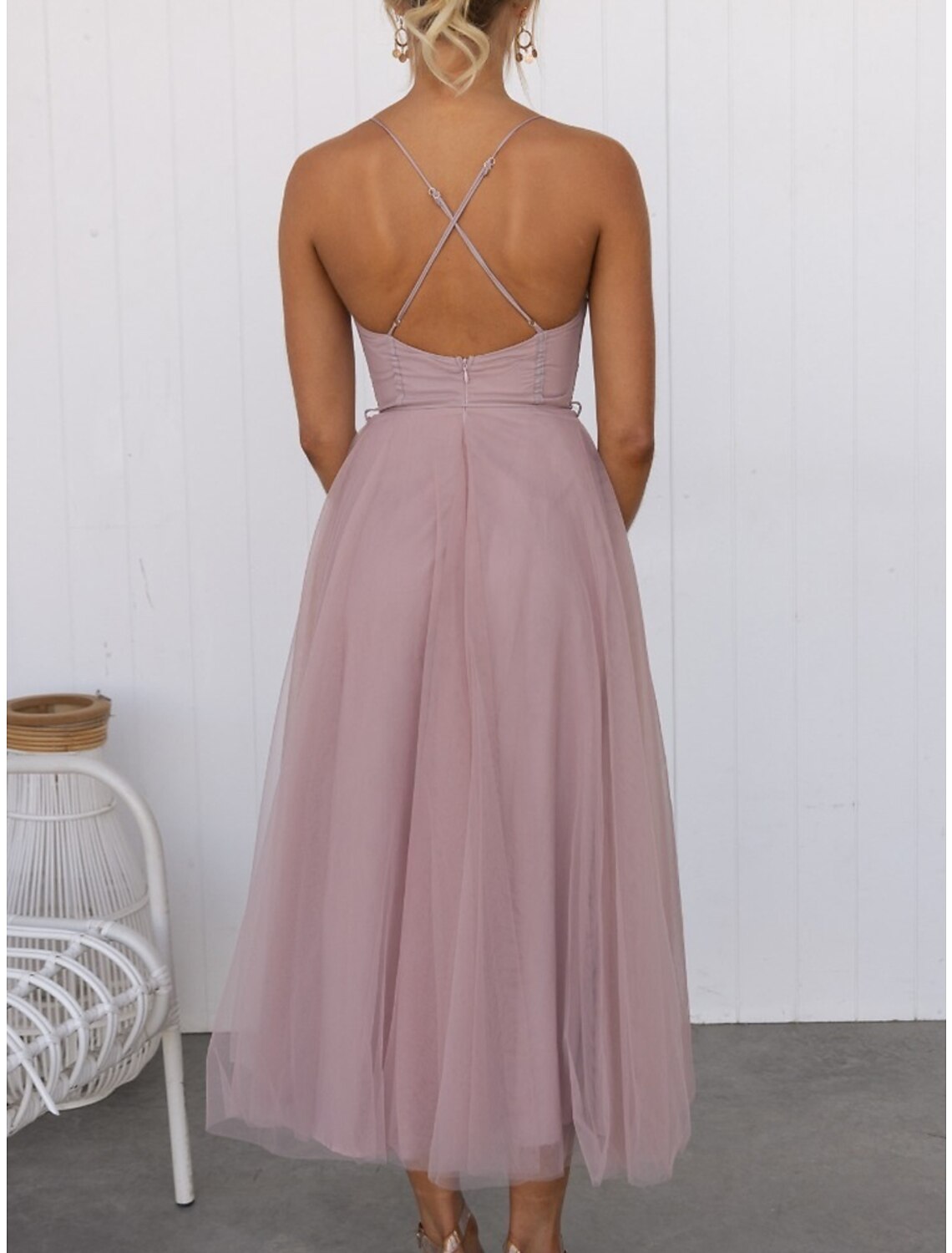 Women's Prom Dress Party Dress Homecoming Black Dress Corset Dress Long Dress Maxi Dress Black Pink Brown Sleeveless Pure Color Mesh Summer