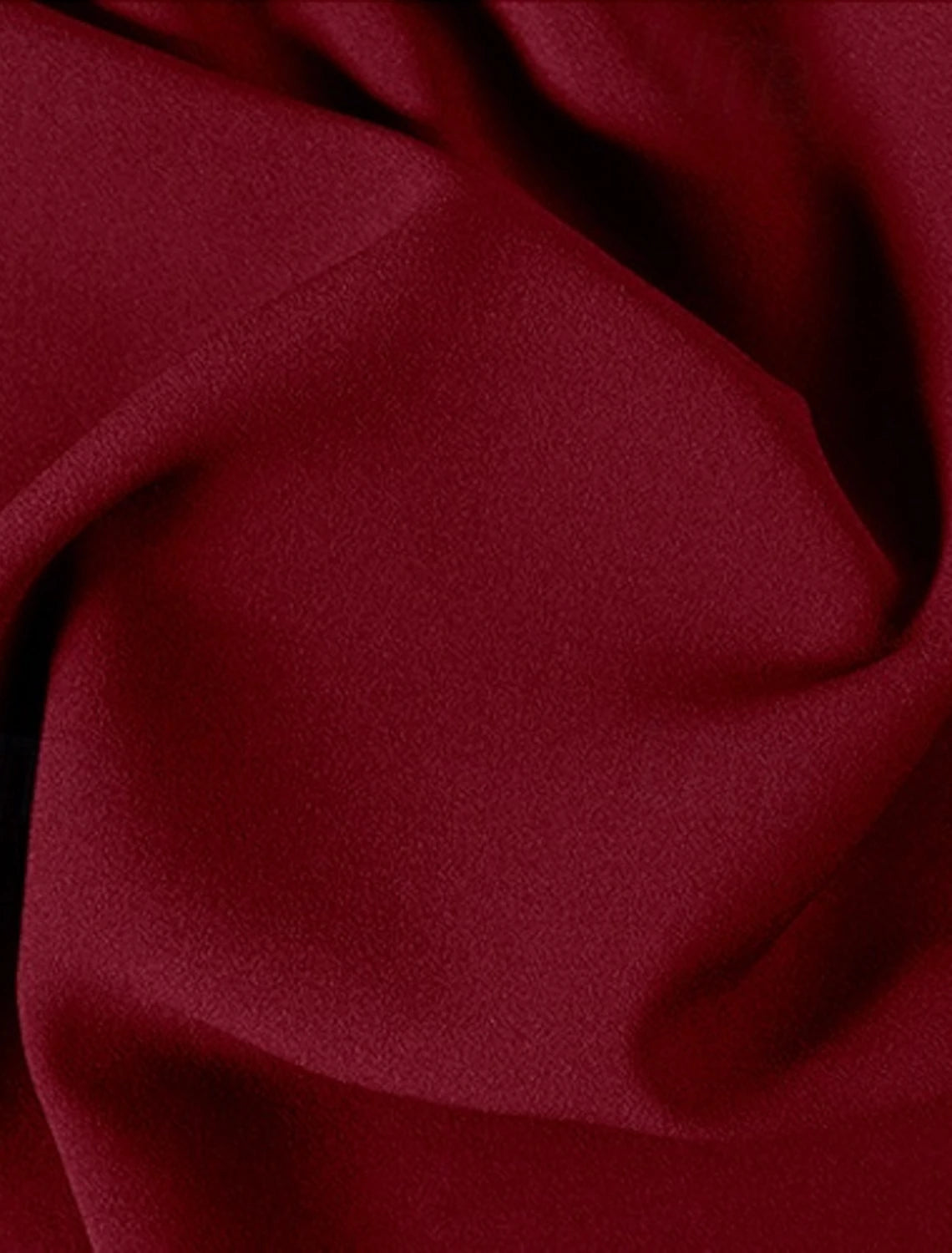 Buyishang A-Line Dress Mother of the Bride Dress Elegant V Neck Tea Length Stretch Fabric 3/4 Length Sleeve with Pick Up Skirt Ruched Solid Color free custom size