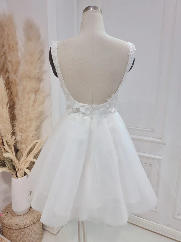Buyishang Elegant A-Line Sweetheart Wedding Dress With Lace