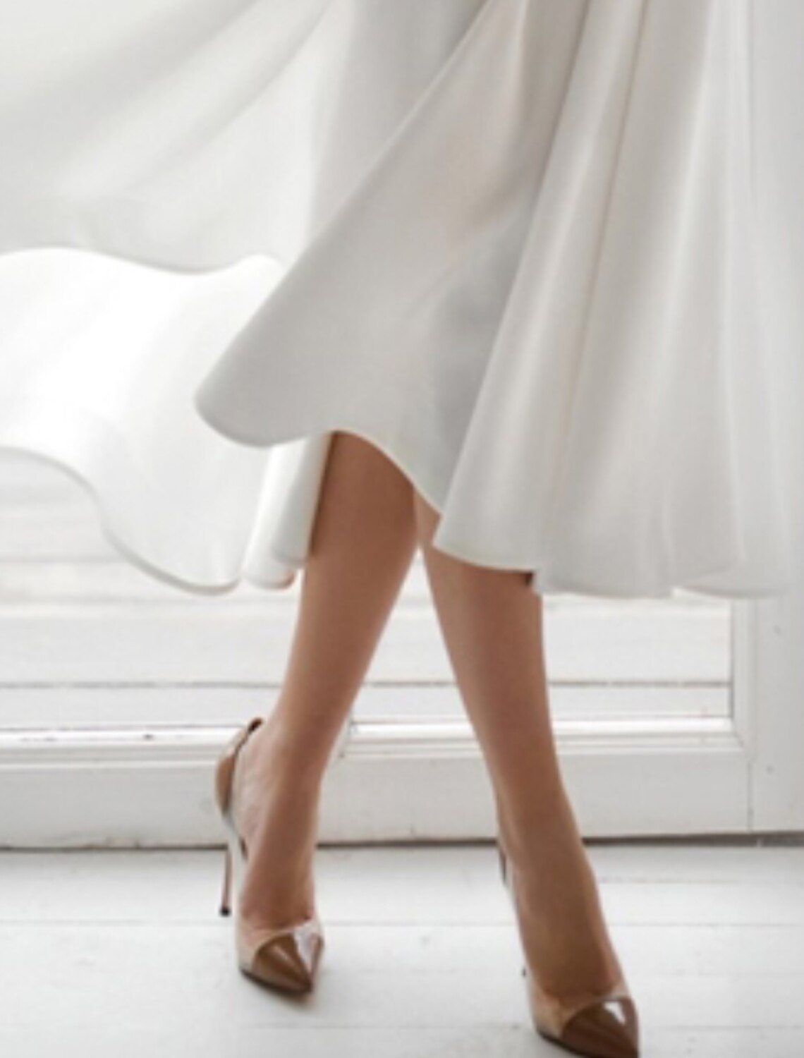 Women's Party Dress Casual Dress Midi Dress White Half Sleeve Pure Color Ruched Spring Fall Winter Crew Neck Elegant