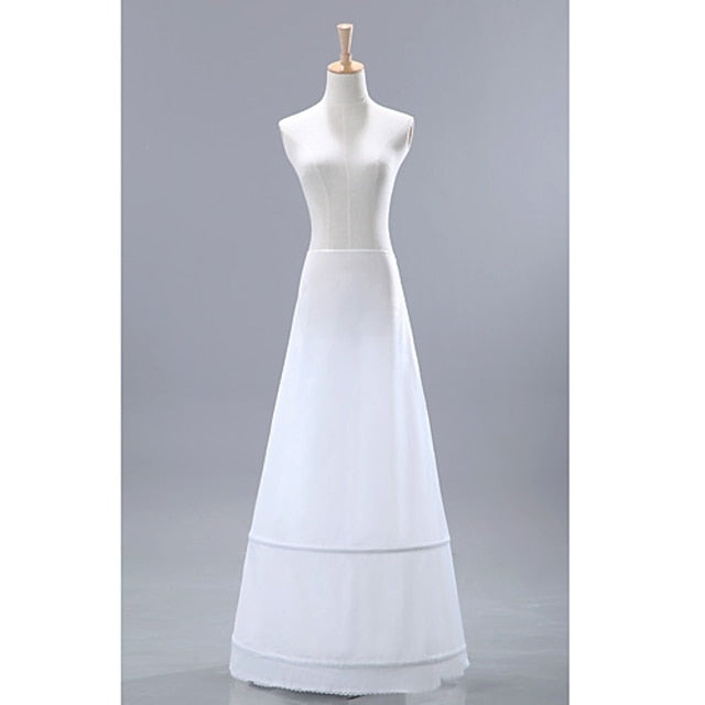 Wedding / Special Occasion / Party / Evening Slips Nylon / Tulle Floor-length A-Line Slip / Classic & Timeless with