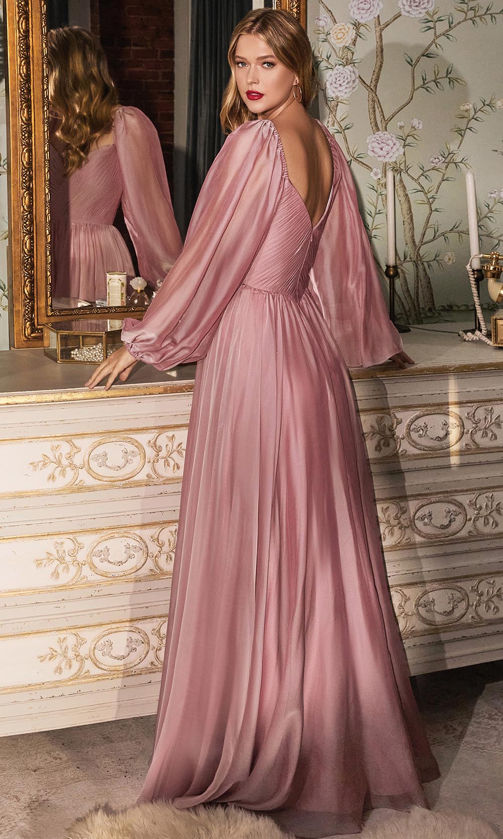 Straight high-end party birthday public dress