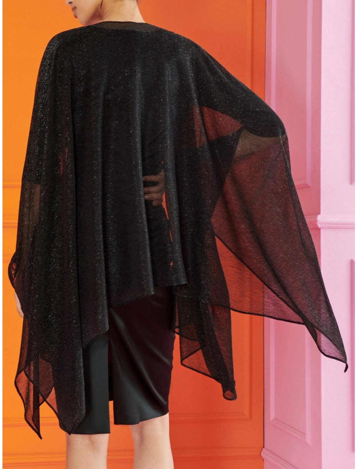 Sheath / Column Mother of the Bride Dress Wedding Guest Elegant Cowl Neck Knee Length Stretch Satin Long Sleeve with Split Front Ruching