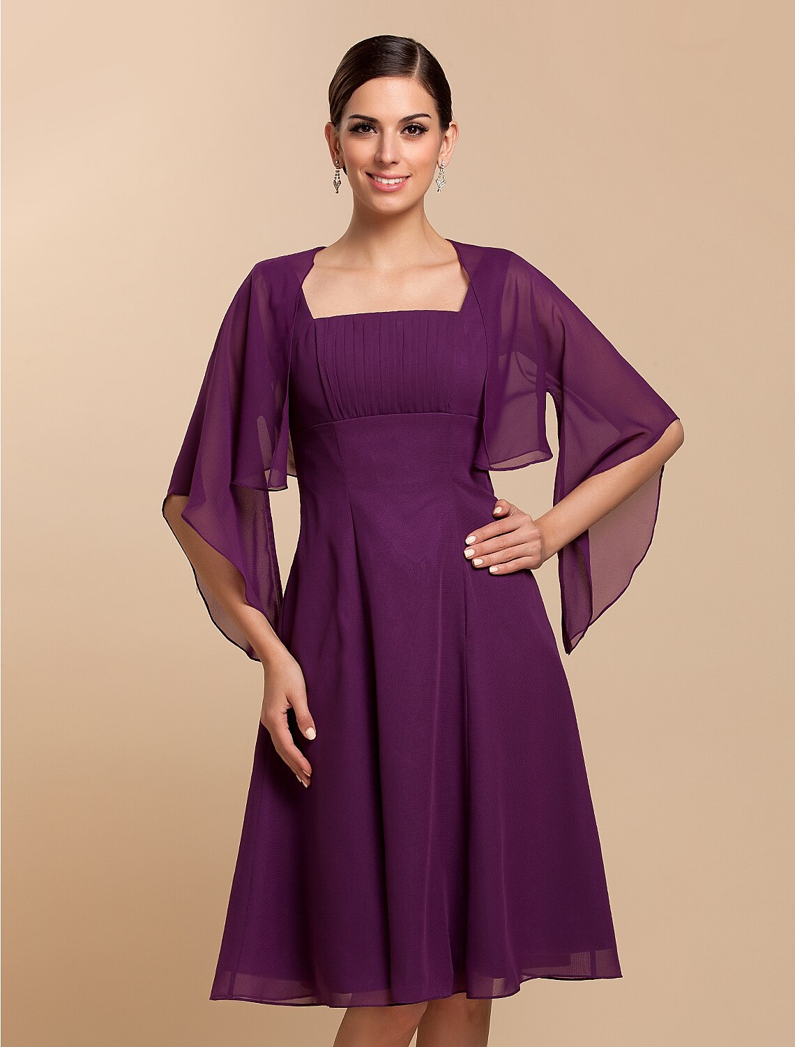 oats / Jackets Chiffon Wedding / Party Evening / Casual Wedding Wraps With Draping / Solid